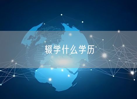 辍学什么学历