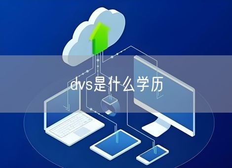 dvs是什么学历