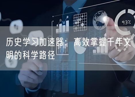 历史学习加速器：高效掌握千年文明的科学路径
