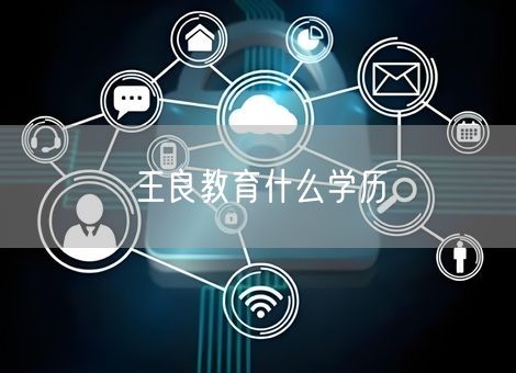 王良教育什么学历